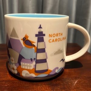 Starbucks Mug "You are Here Collection" North Carolina, Lighthouse Stackable!